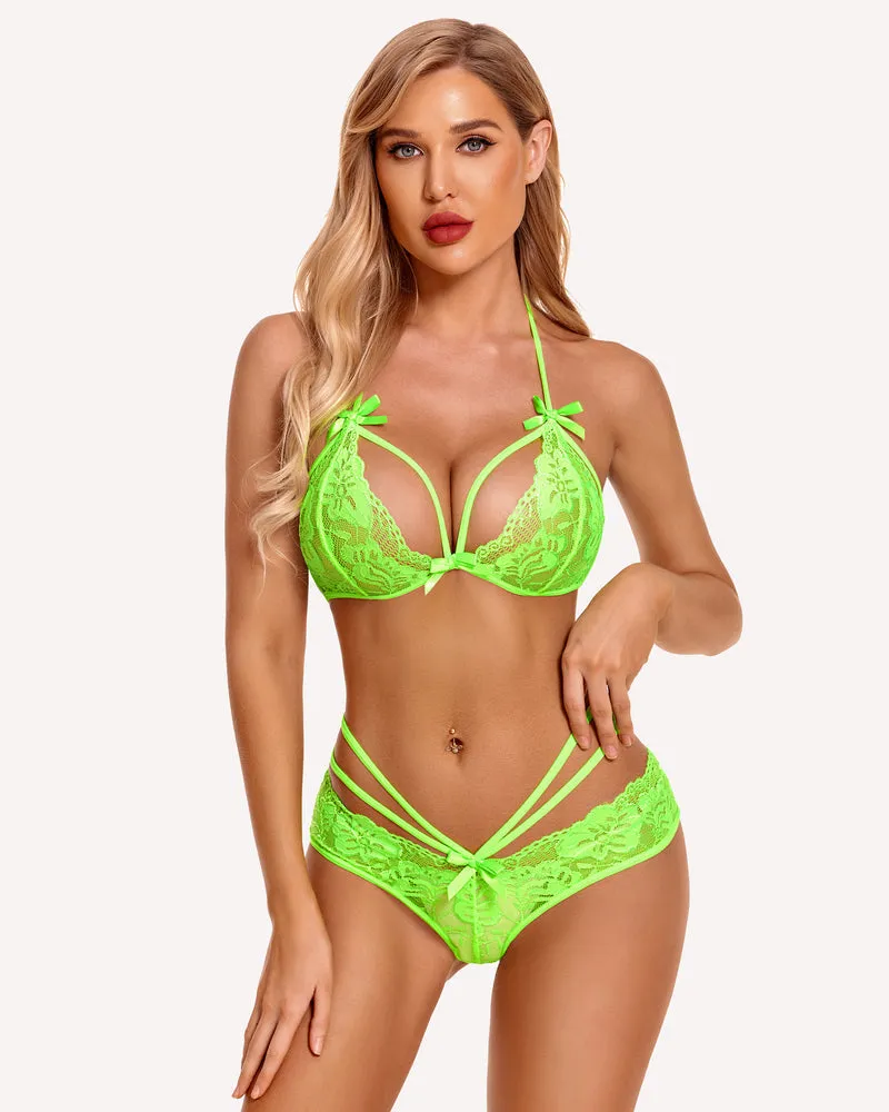 Lace 2 Piece Bra and Panty Sets
