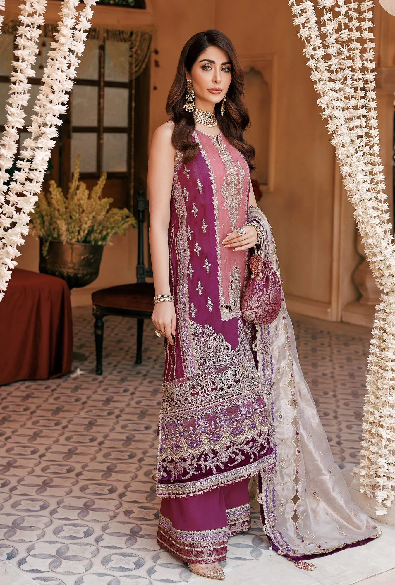 Noor by Saadia Asad Wedding Collection 2022 – D7-FREESIA